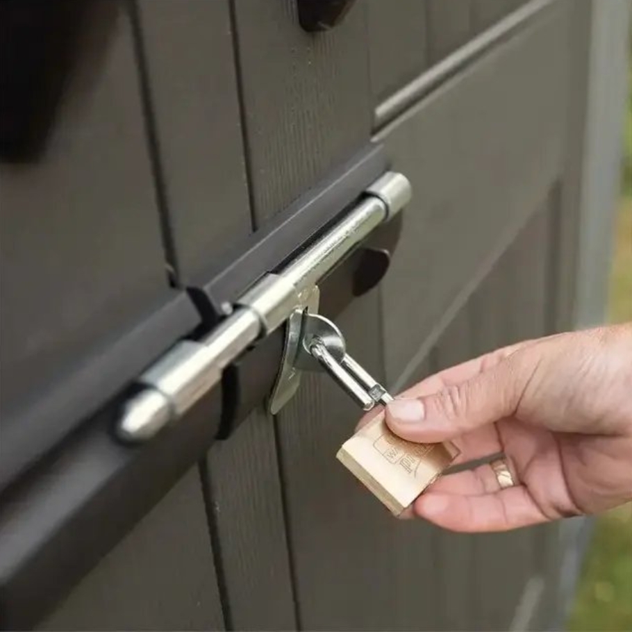 Lifetime 7x7 ft outdoor storage shed