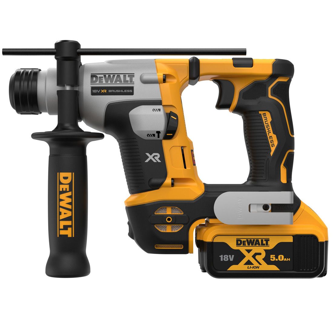 DEWALT DCH172P2-GB 18V XR BRUSHLESS 16MM SDS+ PLUS ROTARY HAMMER DRILL INC 2X 5.0AH BATTS