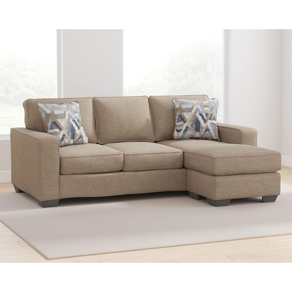 Signature Design by Ashley Greaves Modern Sectional Sofa Couch with Convertible Chaise Lounge