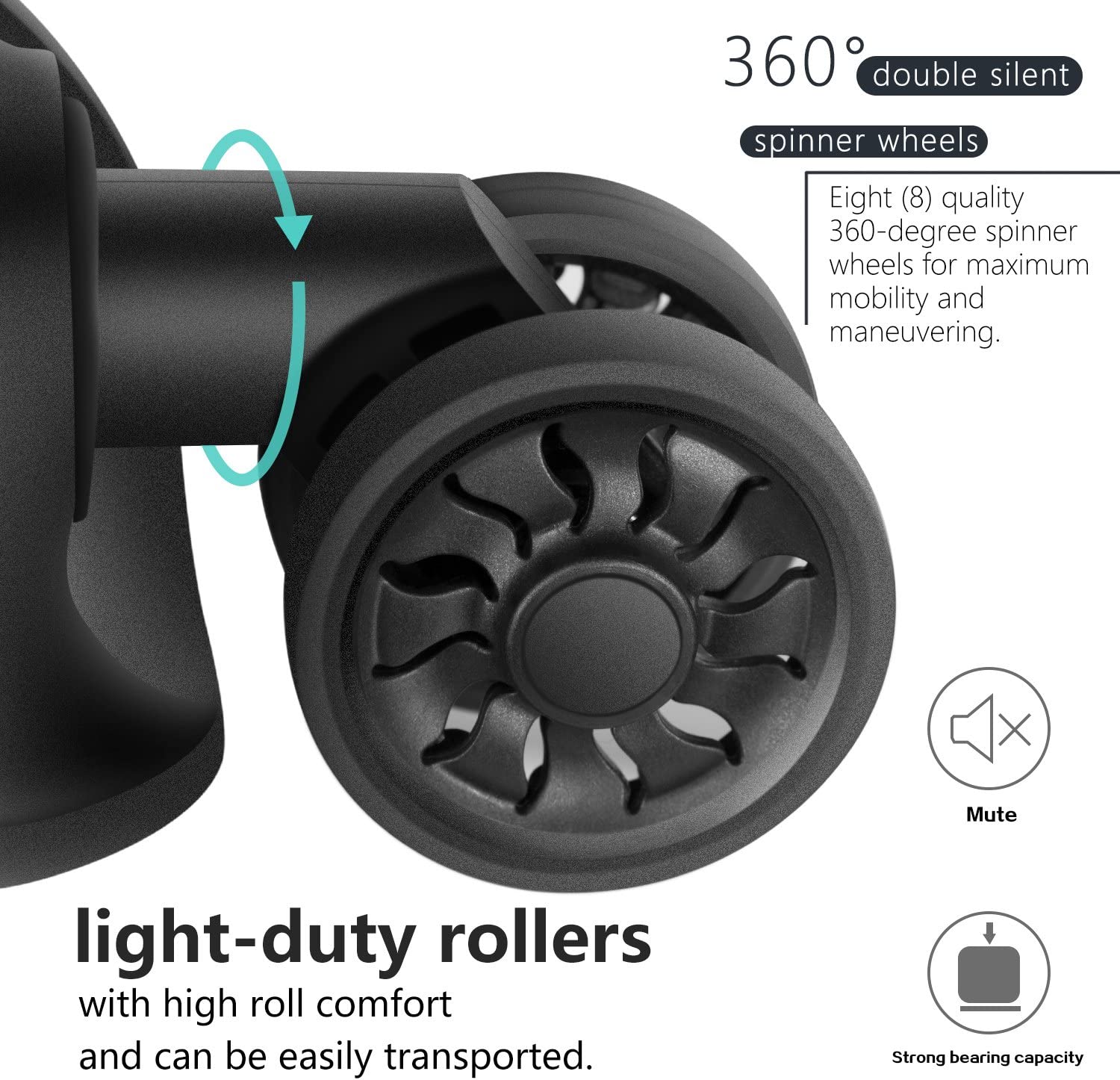 Coolife Luggage Expandable Suitcase 3 Piece Set with TSA Lock Spinner 20in24in28in