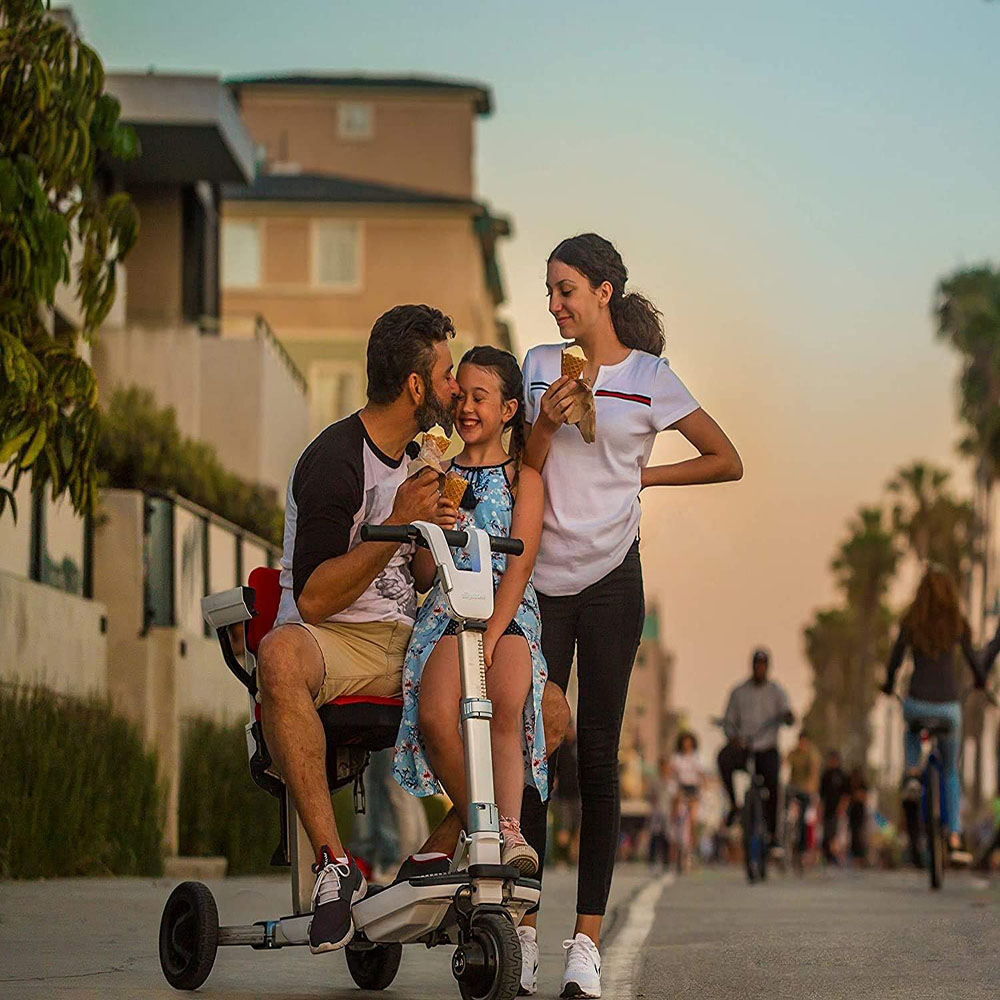 ATTO Folding Travel Powered Mobility Scooter by MovingLife