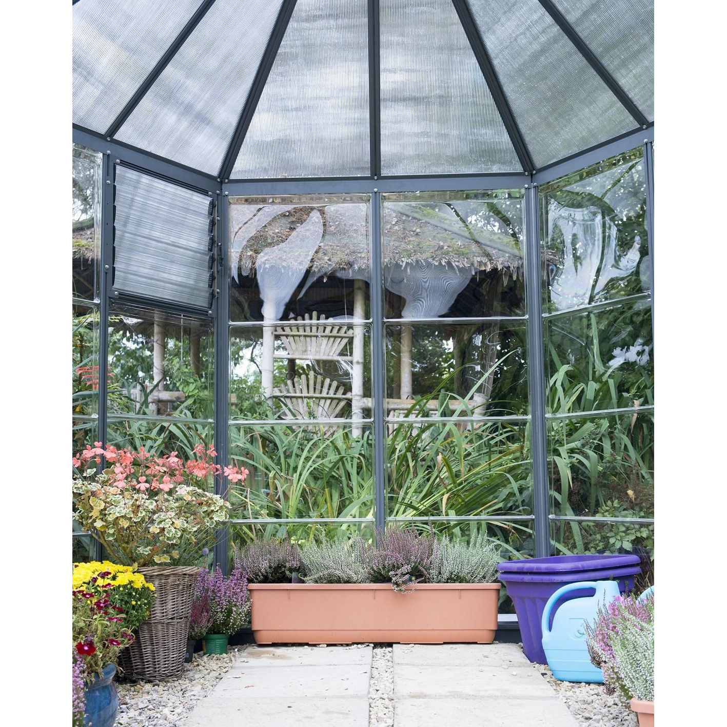 OASIS HEXAGONAL GREENHOUSE 2.5m