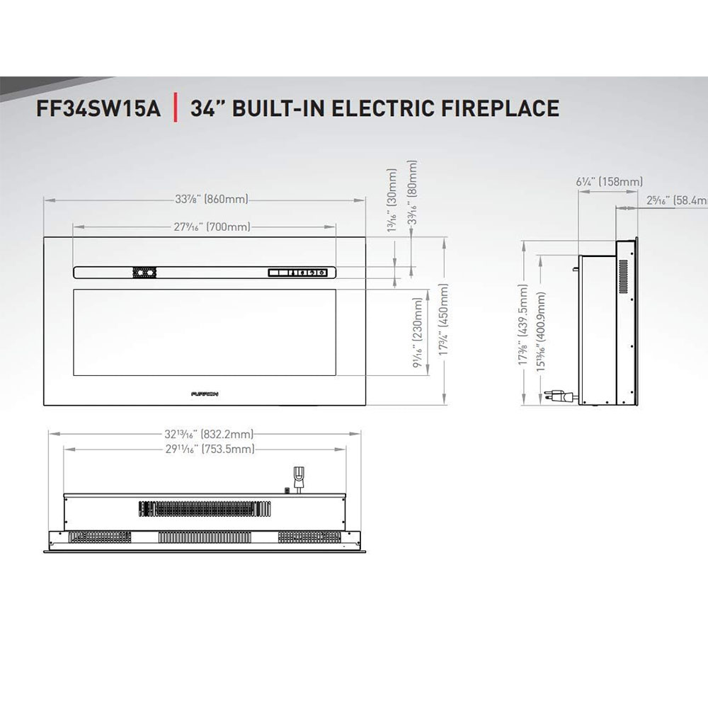 Furrion fireplace variety