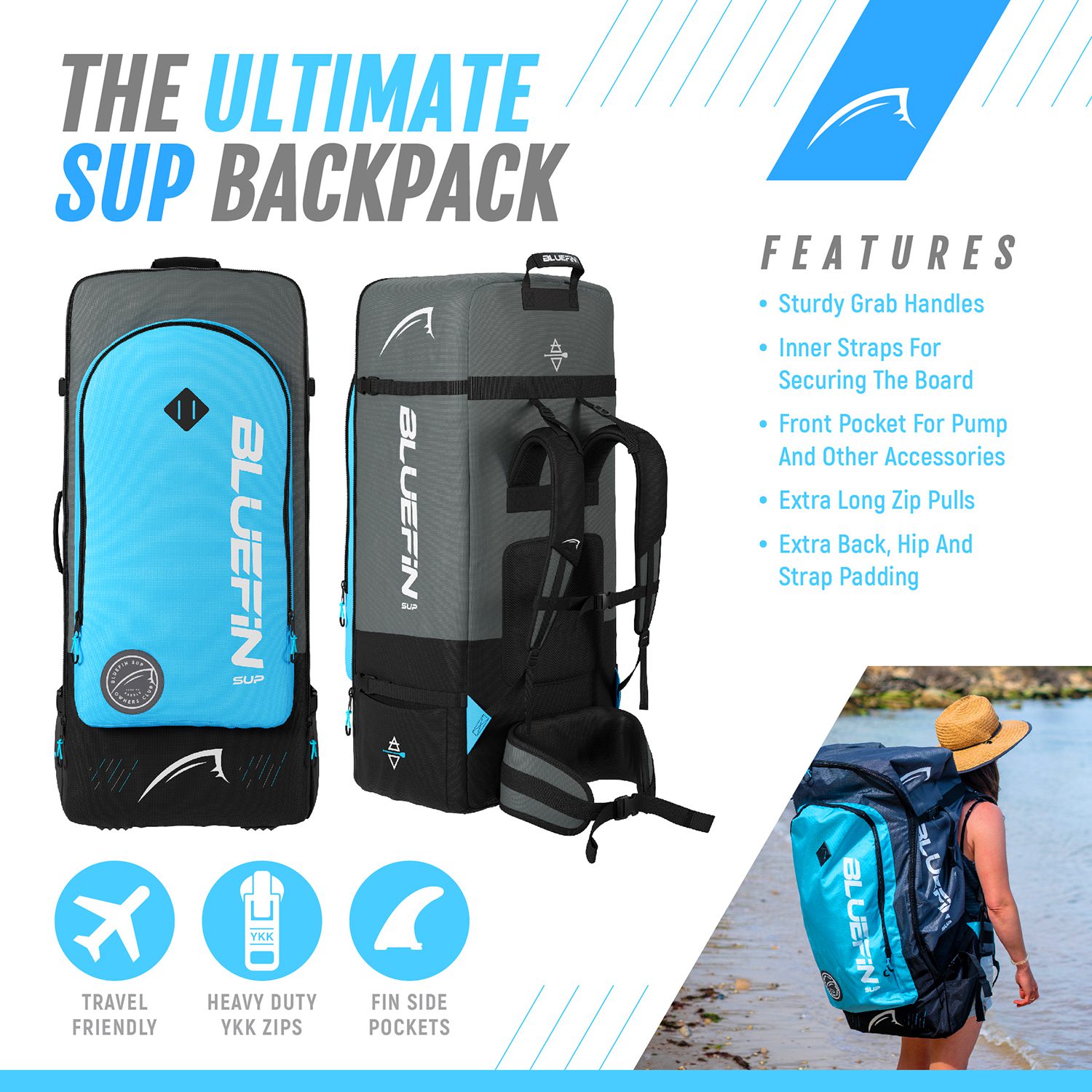 Bluefin Cruise inflatable stand-up paddleboard