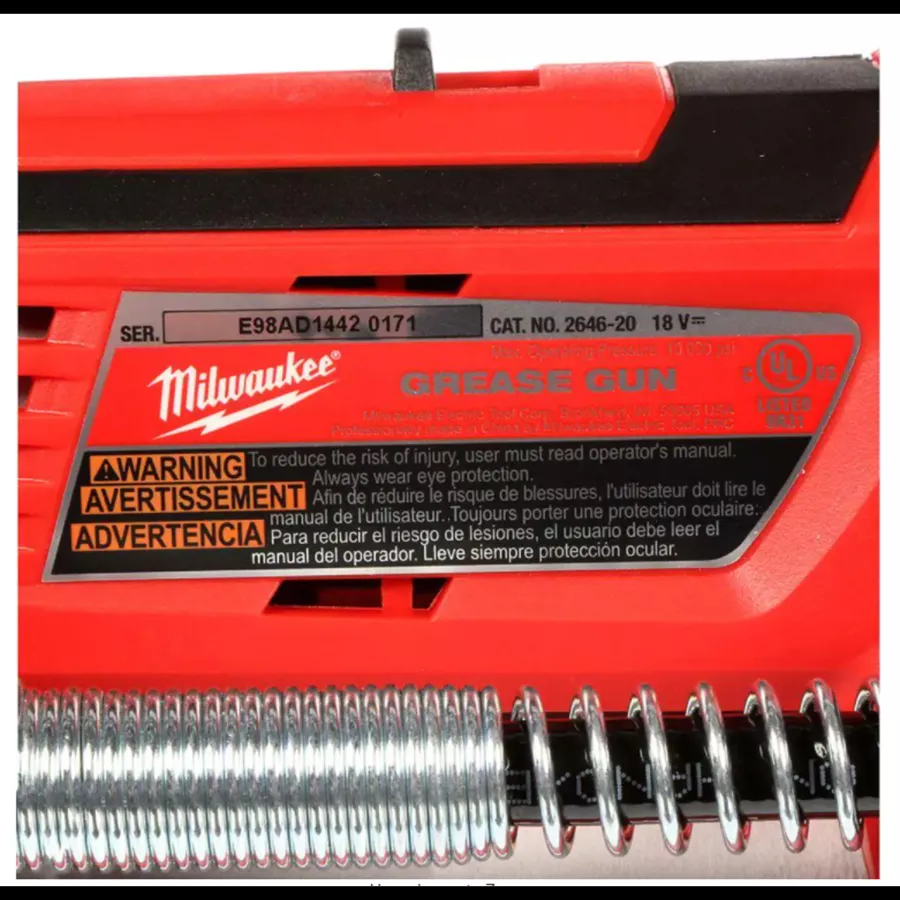 M18 18-Volt Lithium-Ion Cordless Grease Gun 2-Speed with (1) 1.5Ah Batteries, Charger, Tool Bag