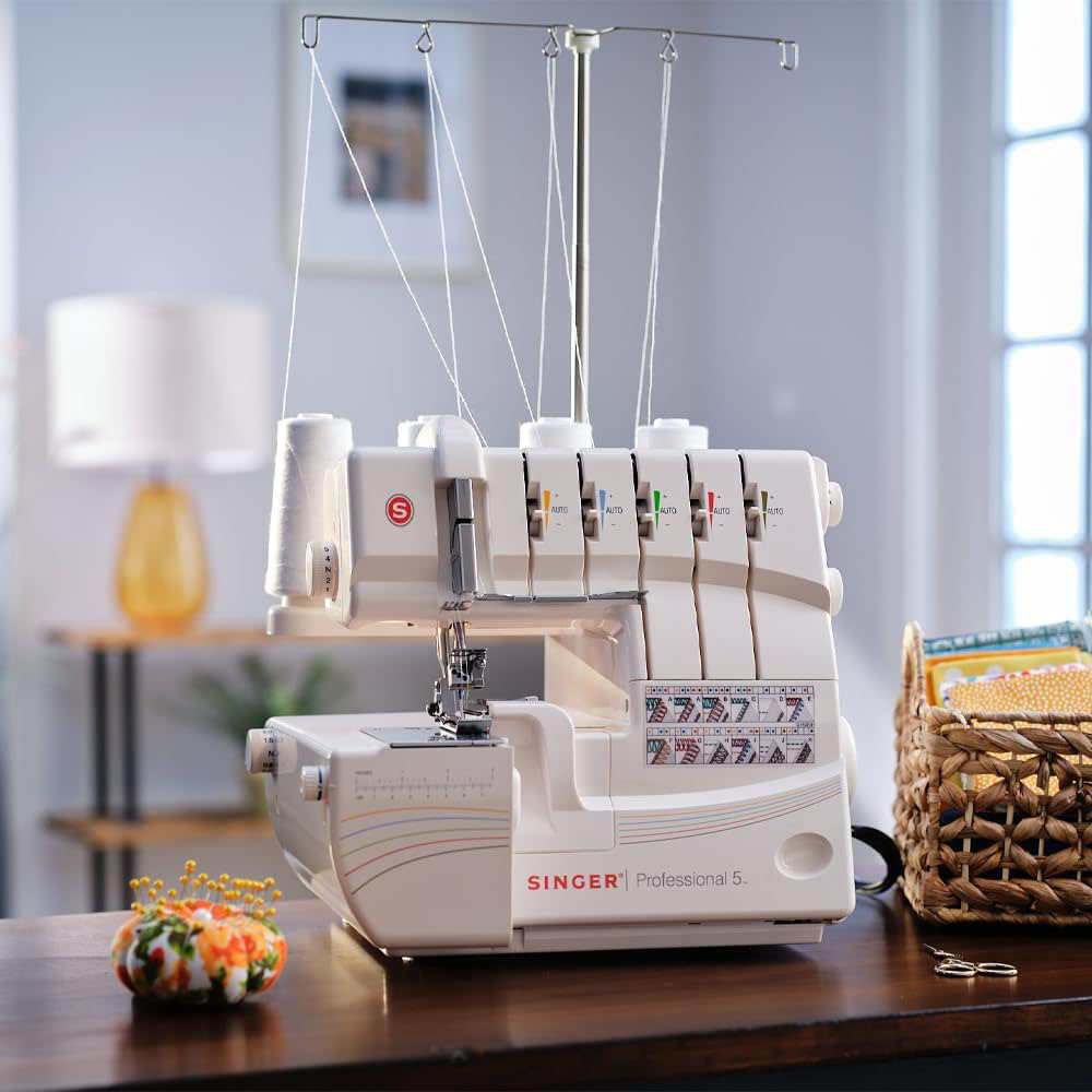 SINGER Professional 14T968DC Heavy-Duty Metal Frame Serger Overlock and Accessory Kit