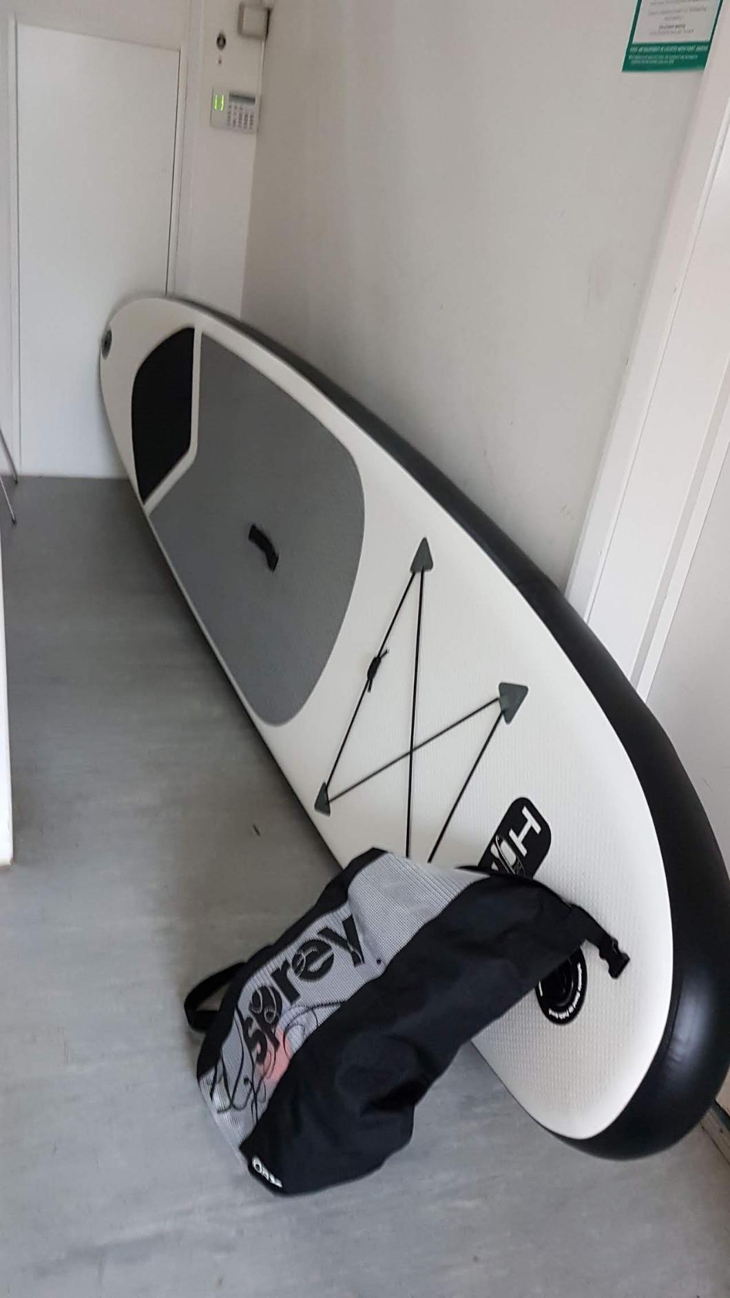 SUP Inflatable Stand Up Paddle Board Set Inc Paddle, Pump, Backpack & Leash