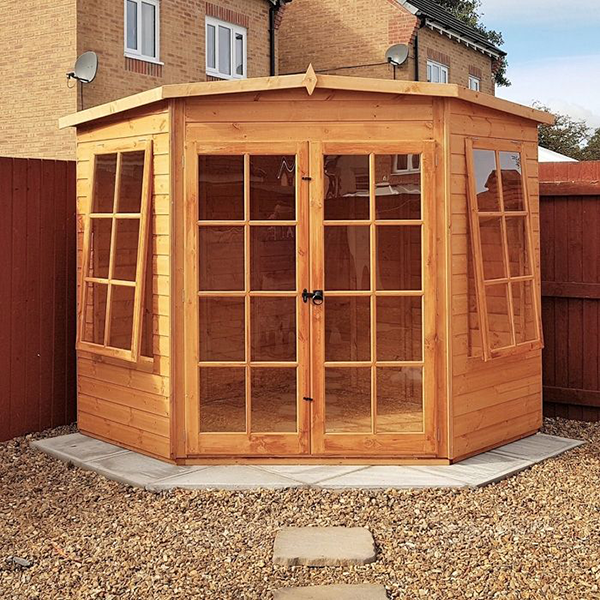 【Home&Garden】【BS】Loxley 7' x 7' Oxhill Corner Summer House