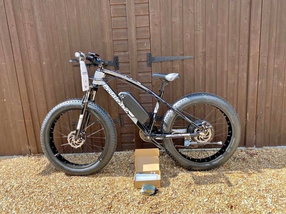 Electric bike Big Cat 26 inch wheel e bike 1000W rear hub brushless brand new
