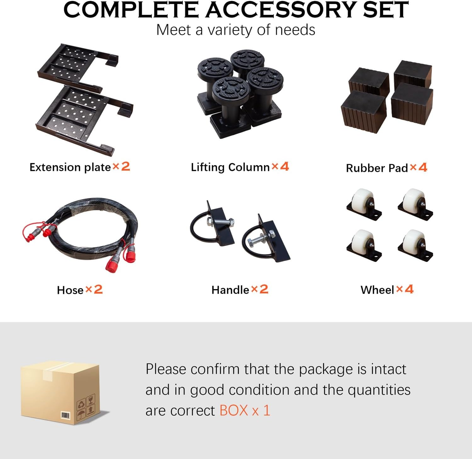 7000LBS Capacity Portable Car Lift, Heavy Duty Vehicle Jack Ramp, Hydraulic Portable for Home Garage, Truck Jack & Car Ramps for SUV, Automobile, Garage Tool with Quick Setup